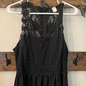 Stunning black HM dress with details